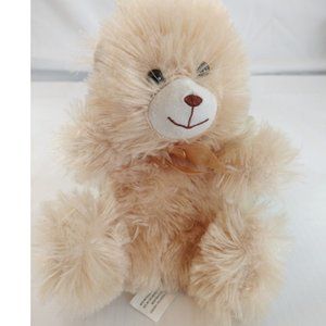 Fuzzy Friends Plush Teddy Bear 8” Tan Light Brown Greenbriar